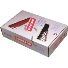 Ergün Collection Izeltaş 0100 Iki Ağız Anahtar Takımı Kısa Boy 8 Parça