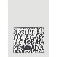 Dolce & Gabbana Graffiti Print Bifold Wallet