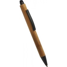VeraGlobe Buğz Bambu Touchpen Tükenmez Kalem