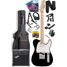 Nuvvo TLX-50WB-25AMP Tele Kasa Maple Klavye 2 Single-Coil 25W Amfili Elektro Gitar