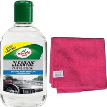 Nuvvo Cam Yağmur Kaydırıcı + Mikrofiber Bez