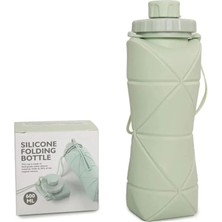 Nuvvo Laguz Katlanabilir Matara, Silikon Katlanabilir, Su Şişesi, Yeniden Kullanılabilir