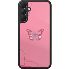 Samsung Galaxy A34 Uyumlu Kelebek Tasarımlı Glossy Premium Kılıf