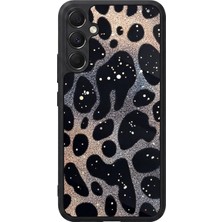 Samsung Galaxy A34 Uyumlu Hologram Leopar Tasarımlı Glossy Premium Kılıf