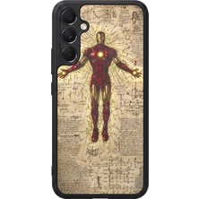 Samsung Galaxy A34 Uyumlu  Iron Man ( Demir Adam ) Tasarımlı Glossy Premium Kılıf
