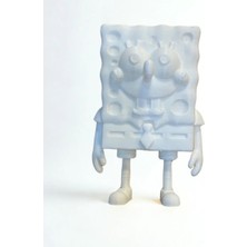 Sünger Bob Dekoratif Figür – 3D Baskı Boyanabilir Koleksiyon ve Hobi Modeli