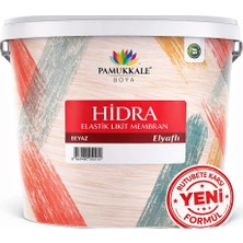 Pamukkale Hidra Elyaflı Likit Su Yalıtım Boyası 5 Lt Beyaz