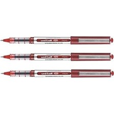 Uni Roller Kalem 0.5 UB-150 Kırmızı 3 Lü