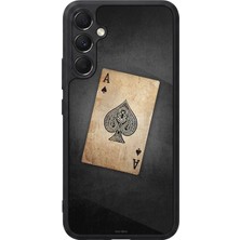 BG AKSESUAR Samsung Galaxy A34 Uyumlu Kart Tasarımlı Glossy Premium Kılıf