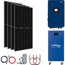 Tommatech 15 Kw Trifaze Hibrit Villa Solar Paket