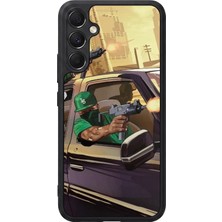 Samsung Galaxy A34 Uyumlu Gta Tasarımlı Glossy Premium Kılıf