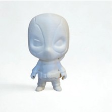 Deadpool Dekoratif Figür – 3D Baskı Boyanabilir Koleksiyon ve Hobi Modeli