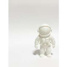 3D Baskı Astronot Dekoratif Figür – Boyanabilir Hobi & Koleksiyon Modeli