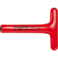 Knipex 98 04 10 10MM Izoleli Lokma Anahtarı T Kol Vde