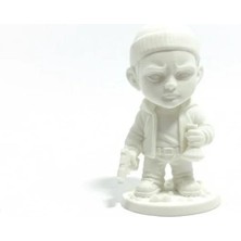 3D Baskı Breaking Bad Jesse Pinkman Dekoratif Figür – Boyanabilir Hobi & Koleksiyon Modeli