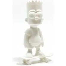 Ter 3D Baskı Bart Simpson Dekoratif Figür – Boyanabilir Hobi & Koleksiyon Modeli