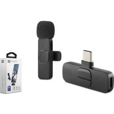Skygo Type-C Kablosuz Mikrofon - Siyah HDX2783