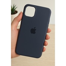 ProNorth Iphone 11 Uyumlu Kılıf Logolu Lansman Soft Yumuşak Içi Kadife Silikon Kapak