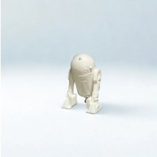 3D Baskı R2-D2 Dekoratif Figür – Boyanabilir Hobi & Koleksiyon Modeli