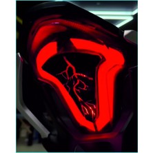 Kaplama Merkezi Cf Moto 250 Sr Arka Stop Simşek Sticker Kaplama Folyo