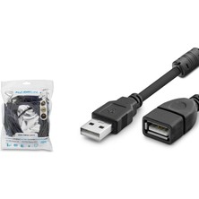 Skygo USB Uzatma Kablosu 5 M - Si̇yah HDX7521