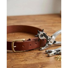 Aydogan's Kemer Delme Atı 2li Set Deri Kemer Çanta Ayakkabı Delme Pensesi