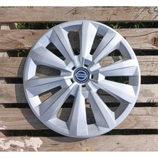 Ym Nissan Micra / Primera / Almera / Altea / Note / Qashqai Uyumlu 15 Inç Jant Kapağı 4'lü Takım Amblem Hediyeli