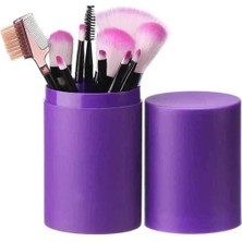 Cepx 12 Parça Profesyonel Makyaj Fırça Seti