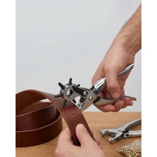 2li Kemer Delme Atı Deri Delik Açma Pensesi Çok Amaçlı Kullanım Midastech