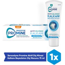 Sensodyne Promine Beyazlatıcı Diş Macunu 75 ml Aktif Diş Minesi Kalkanı Nane Ferahlığı