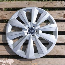 Yk Chevrolet Aveo / Lacetti / Epica / Cruze Uyumlu 15 Inç Jant Kapağı 4'lü Takım Amblem Hediyeli