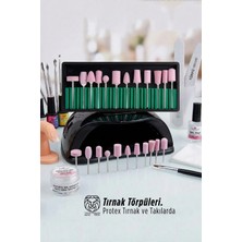 Creatividad Solutions Professional 12 Parça Protez Jel Tırnak Manikür Pedikür Freze Ucu Seti 722927