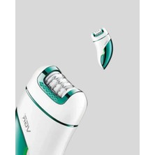 Cepx Çok Fonksiyonlu Epilatör 600MAH 90 Dakika Kullanım LED Metal Başlık Su Geçirmez