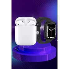 Akinco 2025 Model Akıllı Saat 2.nesil Tws Bluetooth Kulaklık Anc Özelliği Amoled Ekran