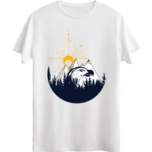 Bigohobi Dijital Baskılı Unisex Tshirt, Günlük Kullanıma Uygun Pamuklu Regular Tshirt