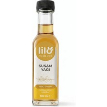 Lilo Natural %100 Yerli Susam Yağı (Soğuk Sıkım) – 100 ml