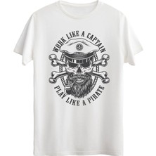 Bigohobi Dijital Baskılı Unisex Tshirt, Günlük Kullanıma Uygun Pamuklu Regular Tshirt