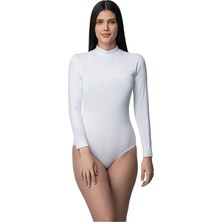 Bordo Underwear Kadın Pamuklu Likralı Diz Üstü Kısa Tayt Şort - Etek Içi Astar