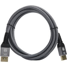 Nusrat Bilişim Dark "DK-CB-DPL188K"1.8MT 8k 60Hz Destekli Display Port Kablo (DK-CB-DPL188K)