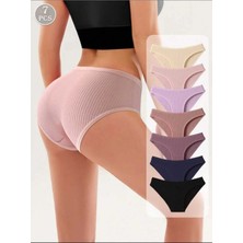 Lirona Pamuk Fitilli Ribana 7'li Külot