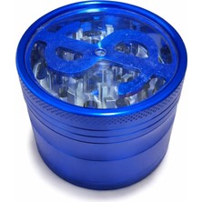 Benko Büyük Metal 7,5 cm Dört Katman.tütün Baharat Herbal Parçalayıcı.