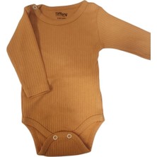 Tiffany Body Uzun Kol Raporlu Basic Theme Kayısı