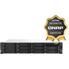 Qnap TS-873AEU-4GB Ram 8 HDD Yuvalı Rack Nas (Resmi Distribütör Garantili)