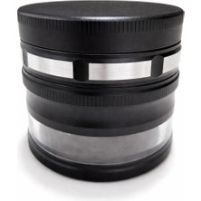 Benko Büyük Metal 7,5 cm Dört Katman.tütün Baharat Herbal Parçalayıcı.