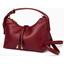 Özüm Çanta Kadın Kol ve Omuz Çantası Bordo