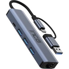 Nusrat Bilişim Inca Iutp-5t 5 Gbps USB 3.0 Port USB 2.0-1.1 Çoklayıcı