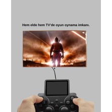 Akinco S10 Gamepad HDMI Tv Bağlantılı 520 Klasik Oyun 2025 Seri Orijinal