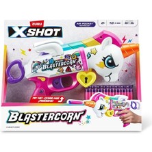 Kiddico Toys X-Shot Silah Sünger Atan Blastercorn Seri-1 16 Mermili