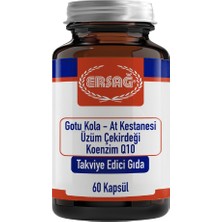 Ersağ Gotu Kola, At Kestanesi, Üzüm Çekirdeği, Koenzim Q10