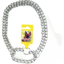 Eurodog Gld-Spt- Iki Sıralı Küçük Zincir Boğma Tasma 55CM